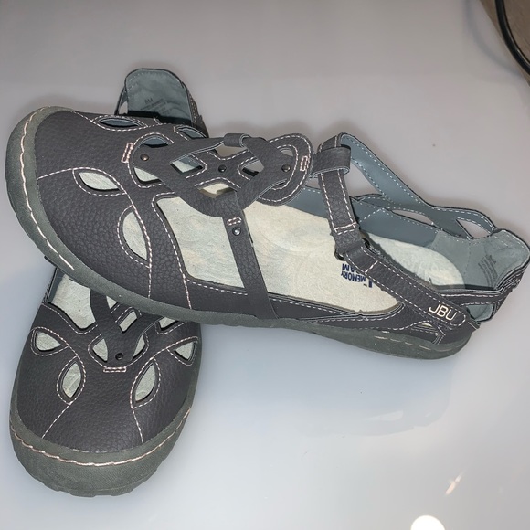 memory foam flat sandals